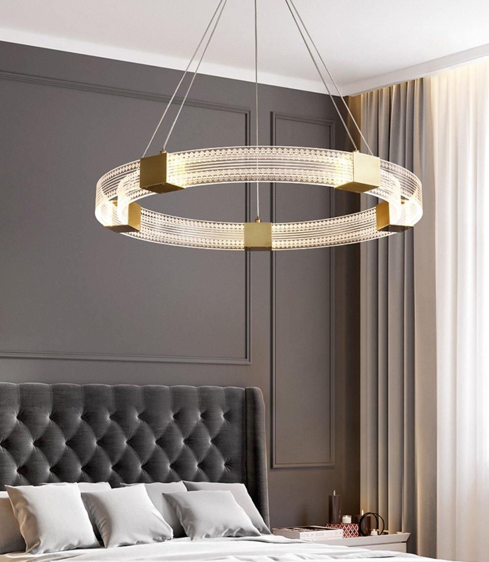 Parallel Ring LED Electrolier Chandelier