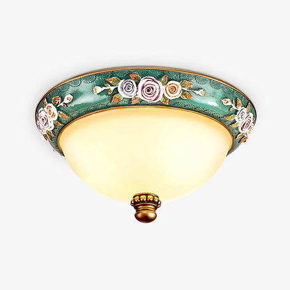 Pastoral Bowl Overhead light Ceiling Light