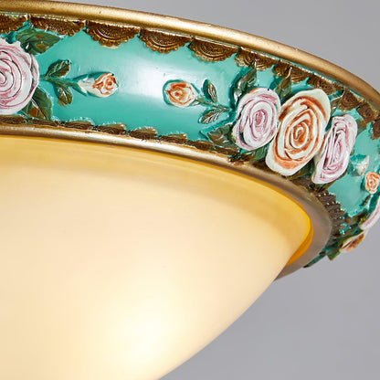 Pastoral Bowl Overhead light Ceiling Light