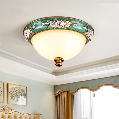 Pastoral Bowl Overhead light Ceiling Light