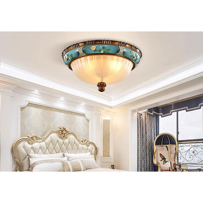 Pastoral Bowl Overhead light Ceiling Light