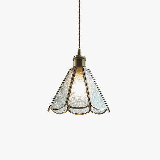 Patterned Glass Ceiling light fitting Pendant Lamp