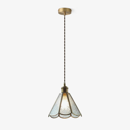 Patterned Glass Ceiling light fitting Pendant Lamp