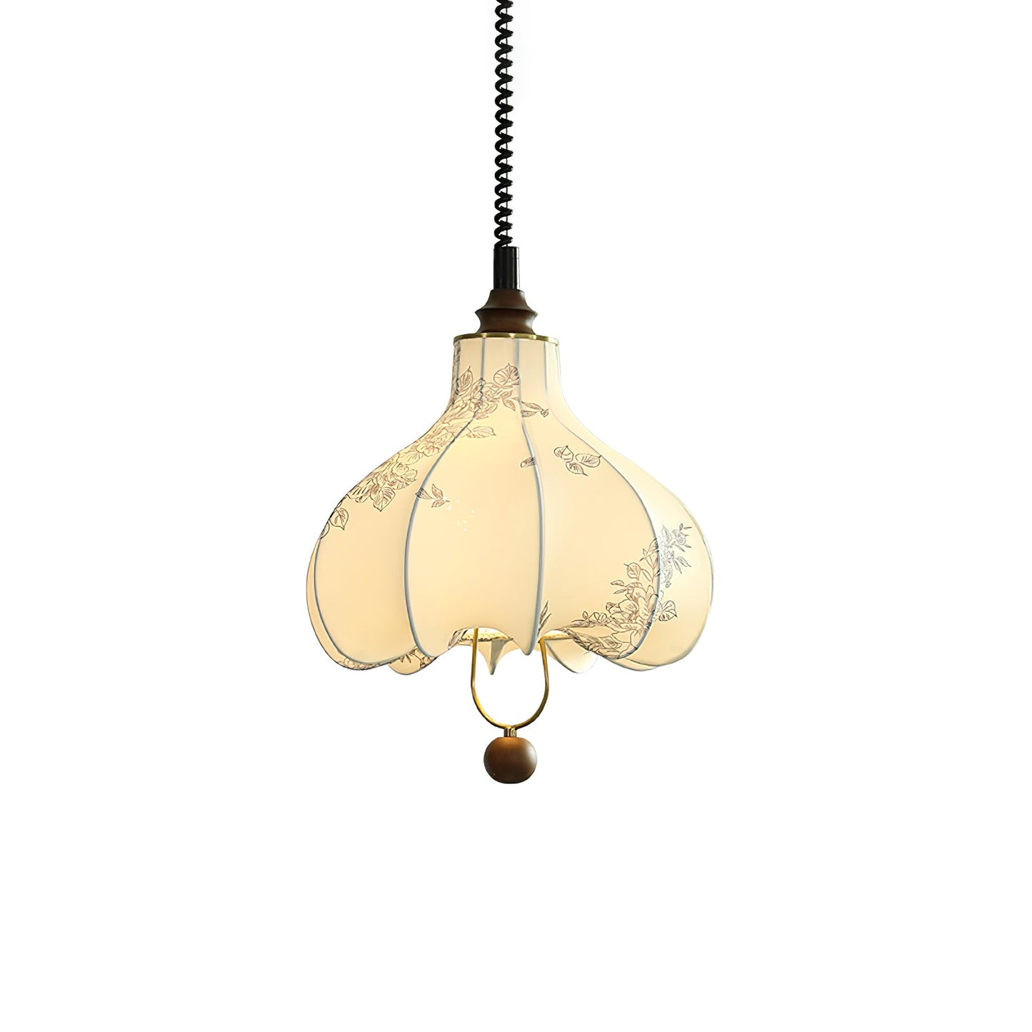 Pear Fabric Houselight Pendant Lamp