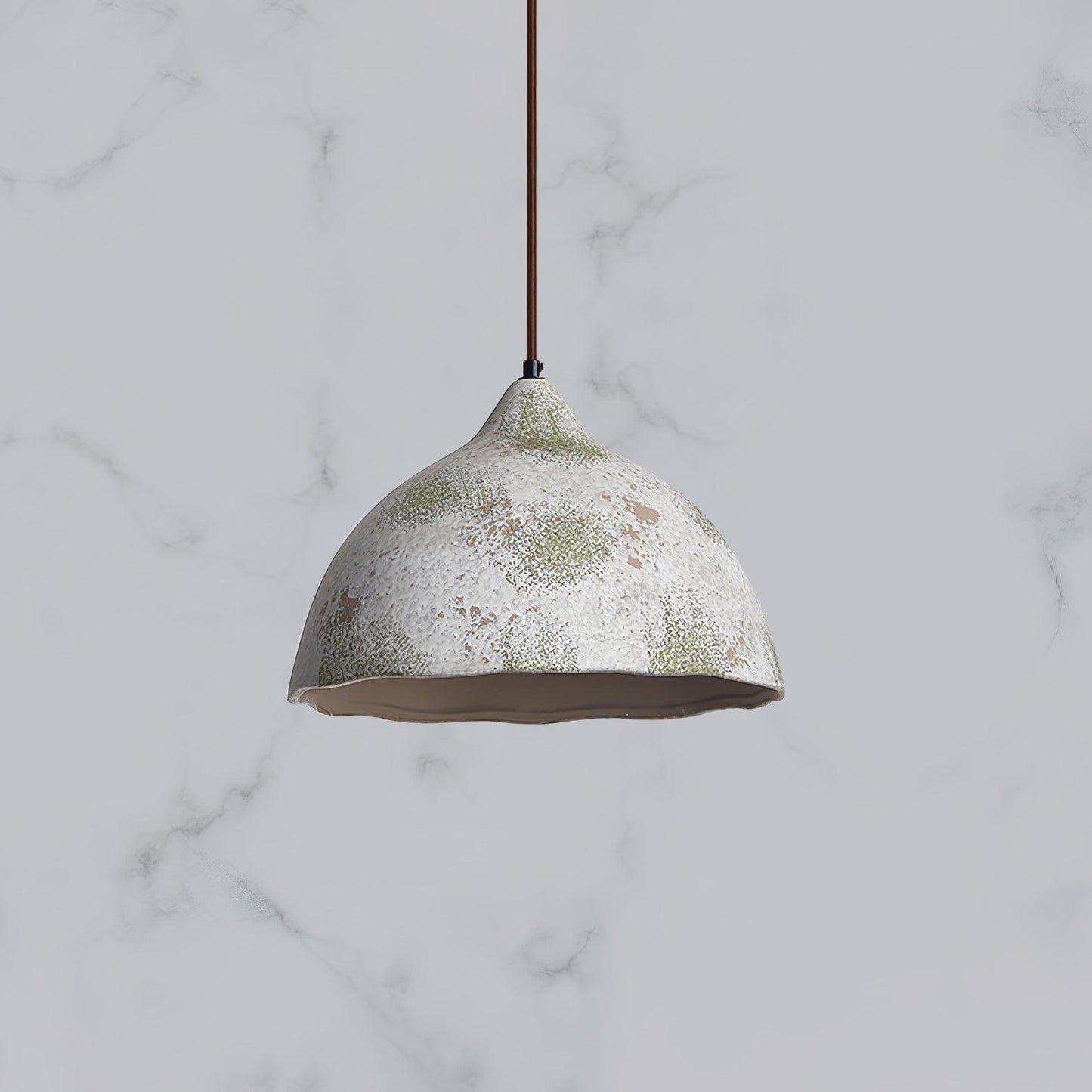 Pear Shape Ceramic Droplight Pendant Light