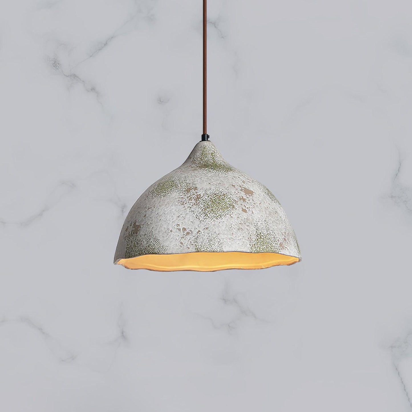 Pear Shape Ceramic Droplight Pendant Light