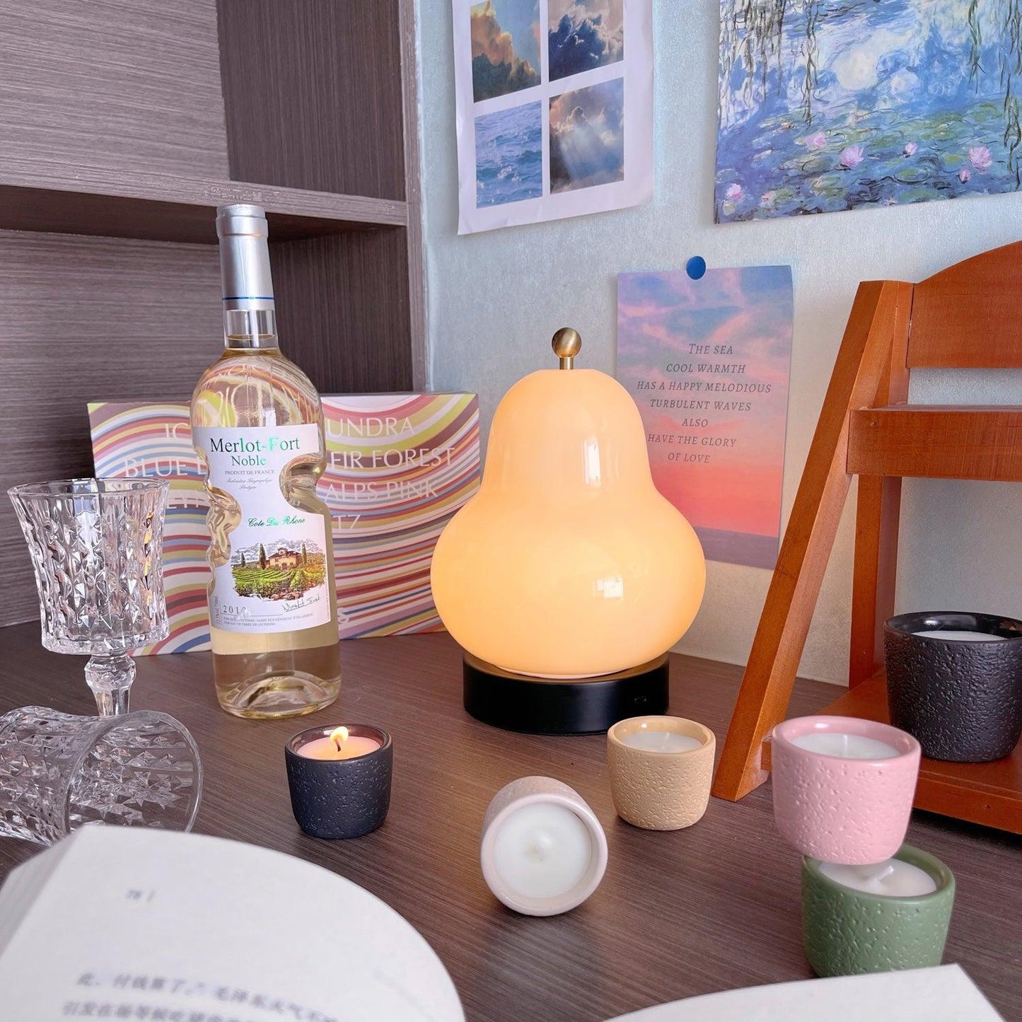 Pear Nightstand lamp Table Lamp