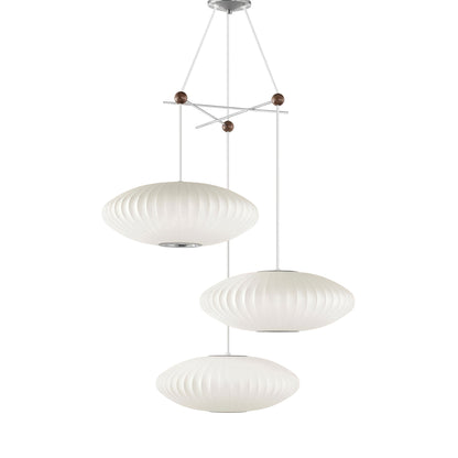 Triple Pear Bubble Droplight Pendant Lamp