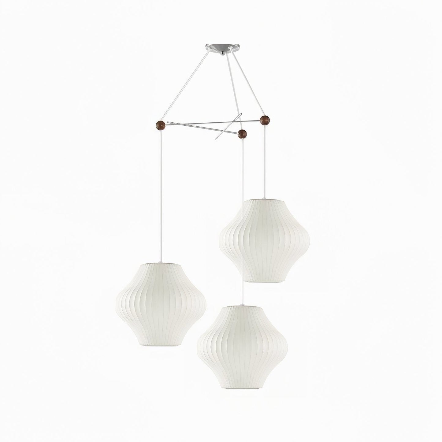 Triple Pear Bubble Droplight Pendant Lamp