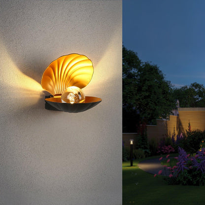 Pearl Clam Bracket light Wall Light