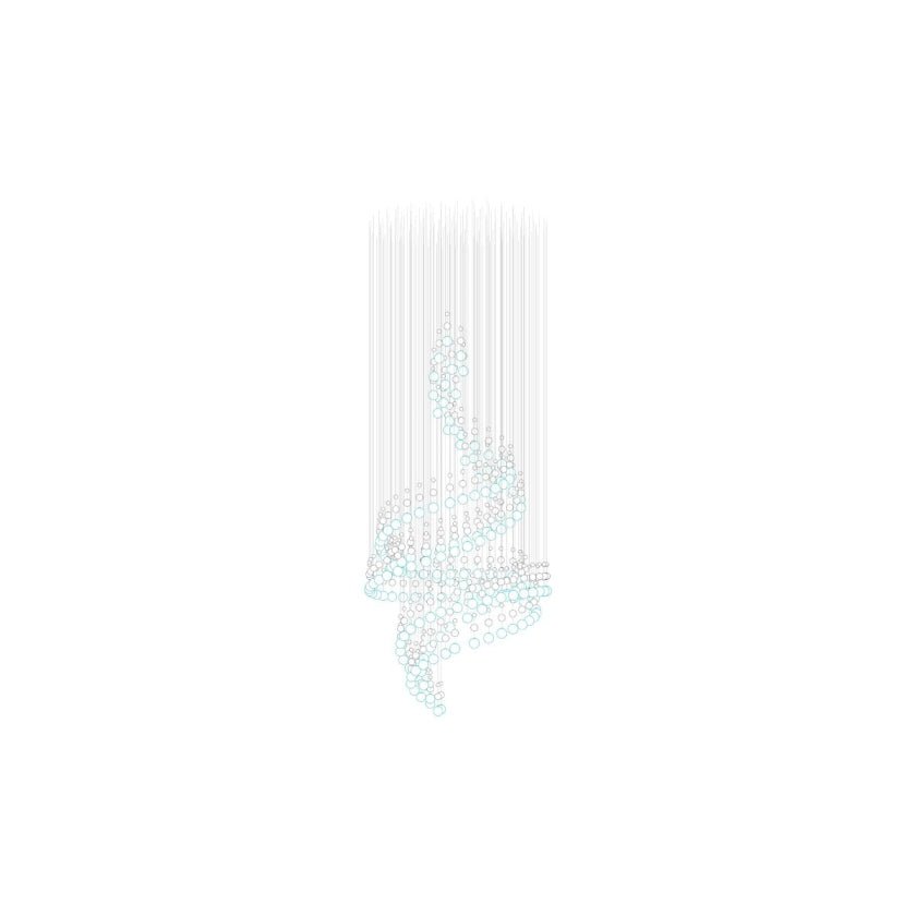 Pearl Curtain Customize Chandelier
