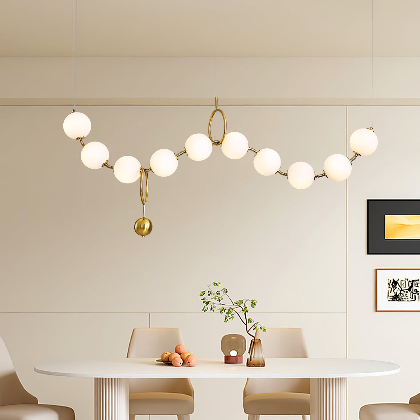 Necklace LED Ceiling light fitting Pendant Lamp