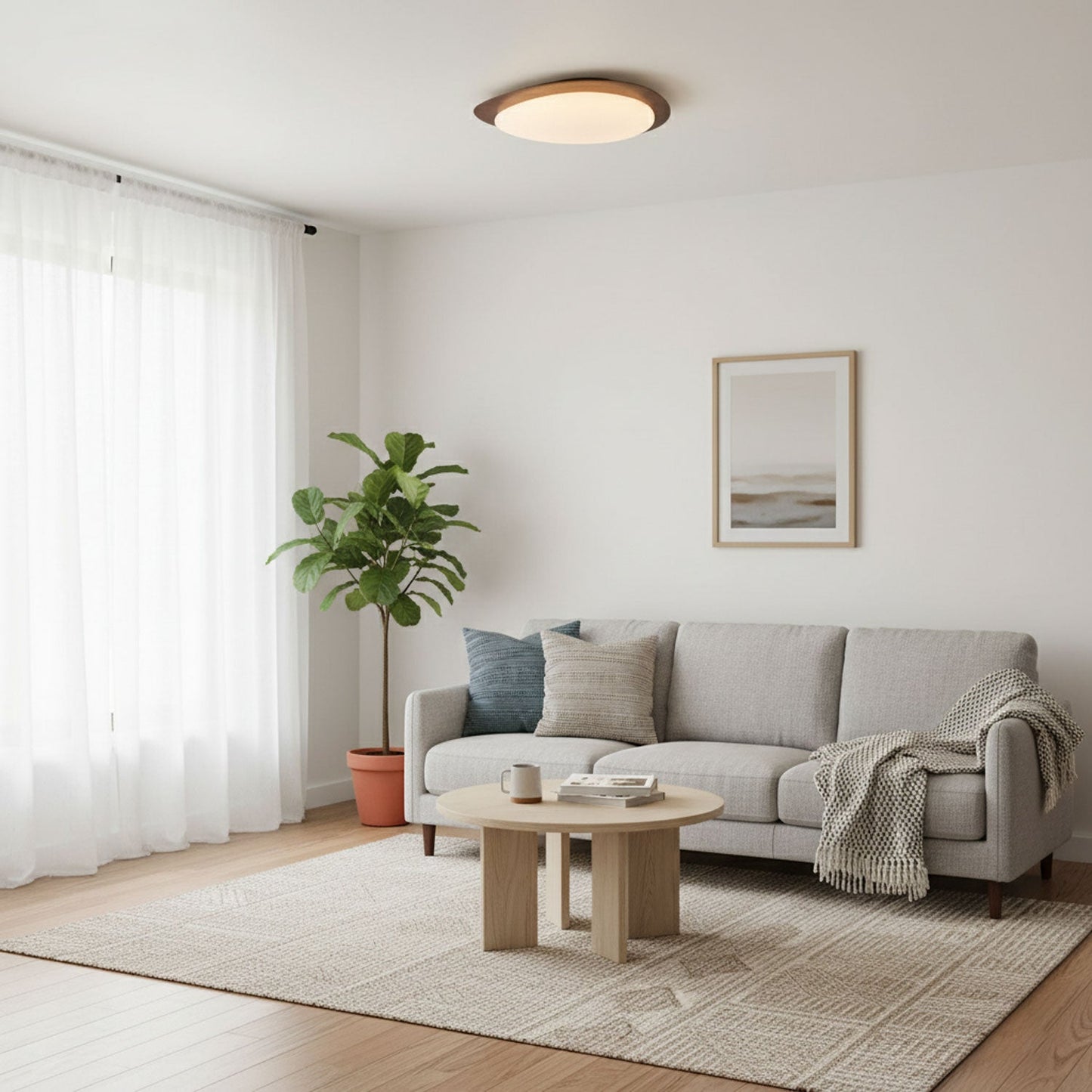 Pebble Metal Ceiling Light