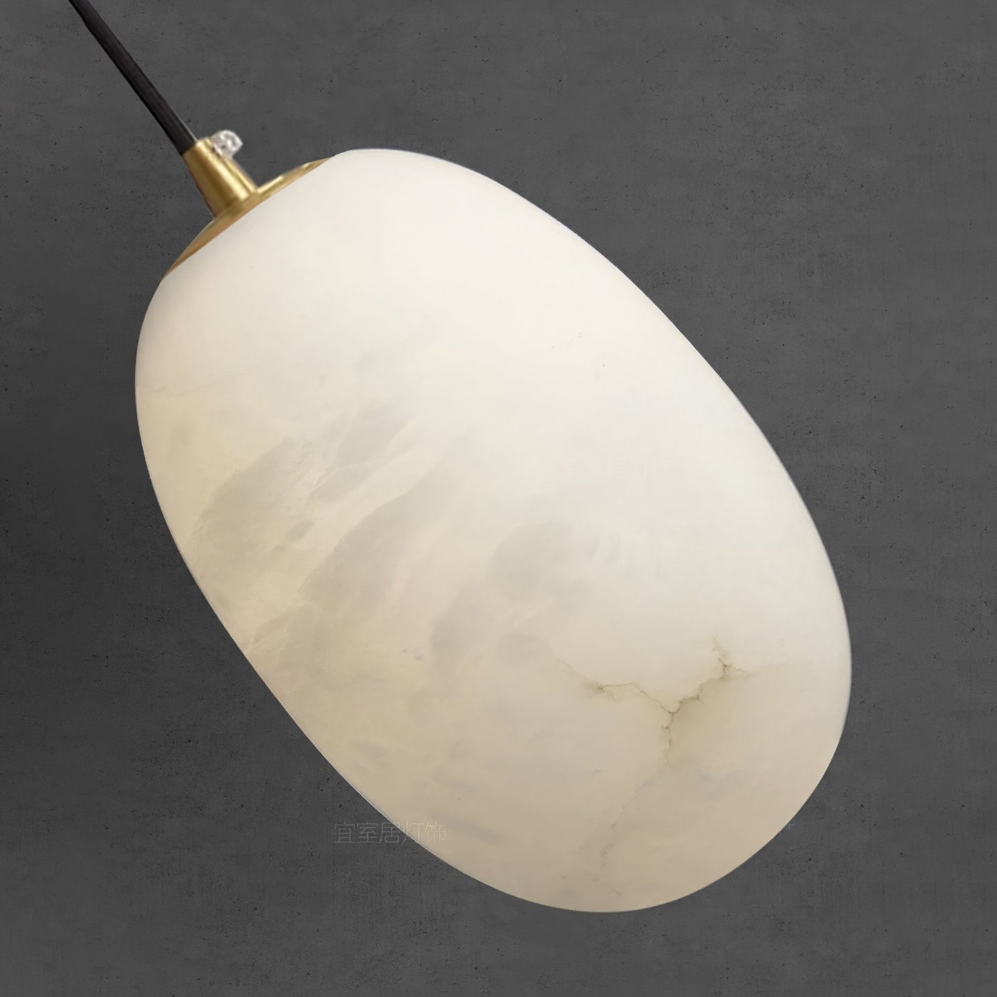 Pebble Alabaster Houselight Pendant Lamp