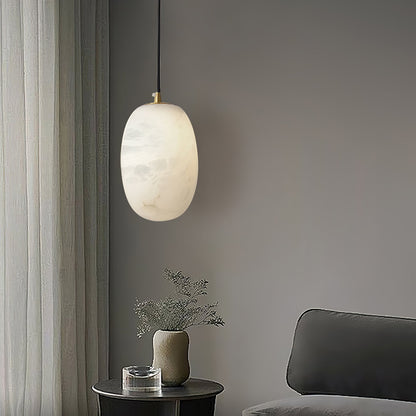 Pebble Alabaster Houselight Pendant Lamp