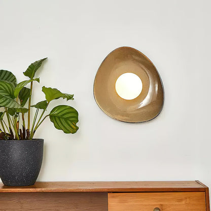 Pebble Disc Sconce Wall Light