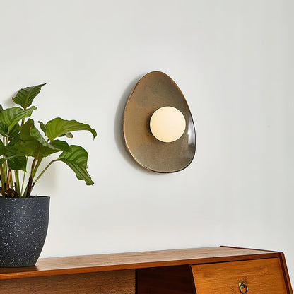 Pebble Disc Sconce Wall Light