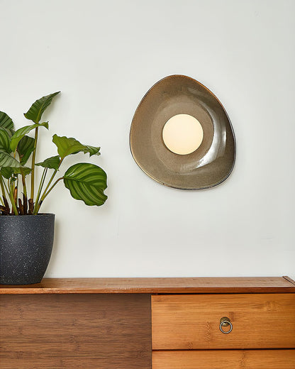 Pebble Disc Sconce Wall Light