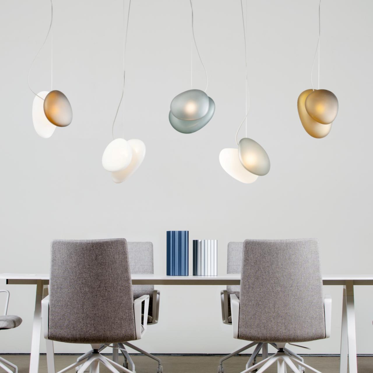 Translucent Frosted Glass Droplight Pendant Light