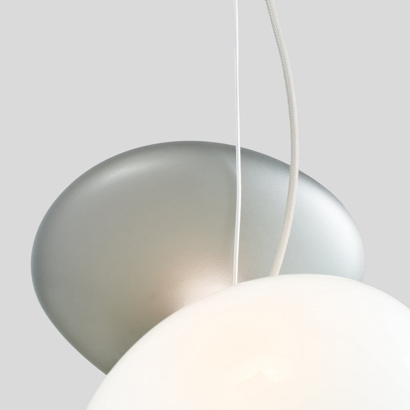 Translucent Frosted Glass Droplight Pendant Light