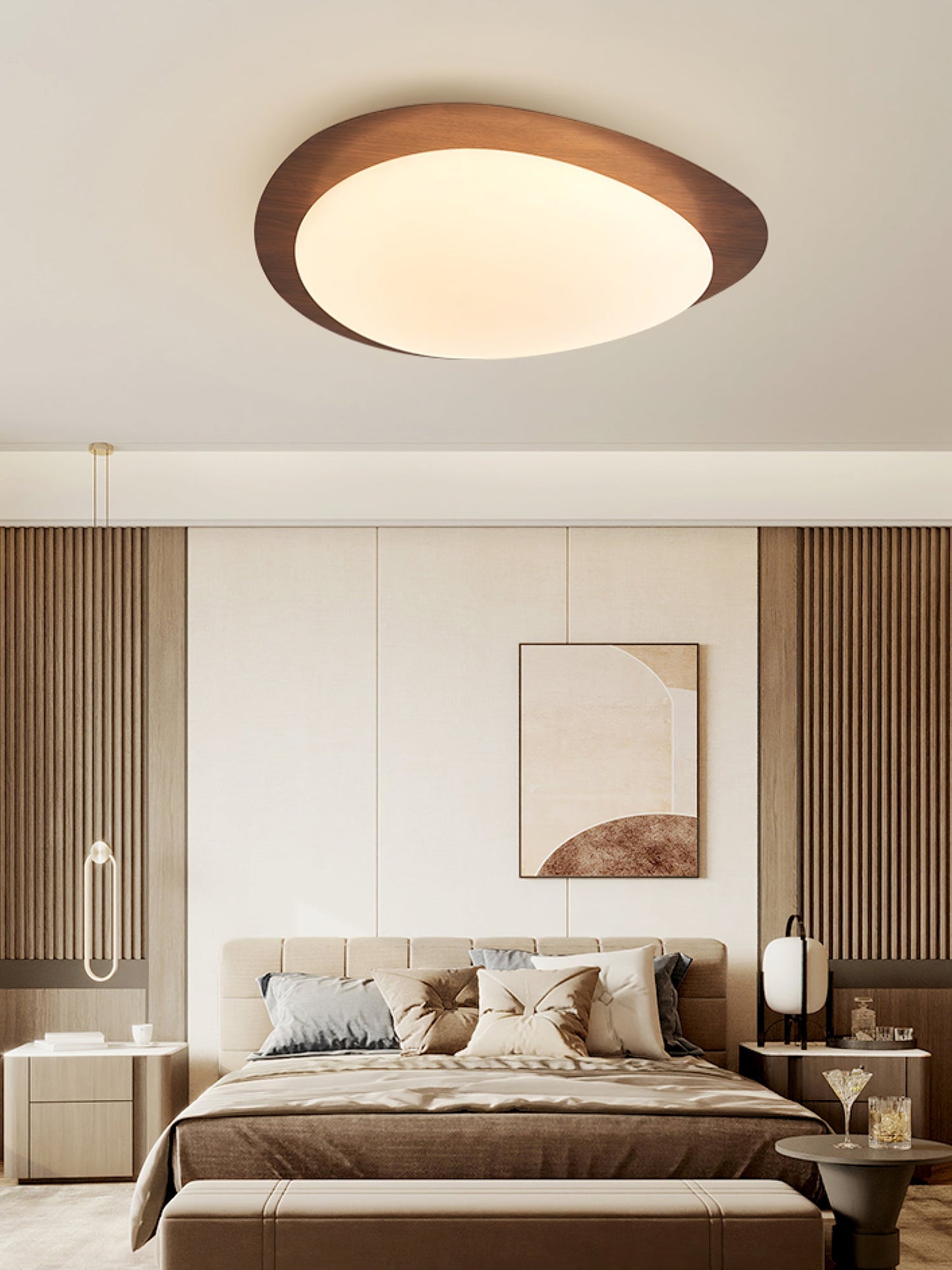 Pebble Metal Ceiling Light
