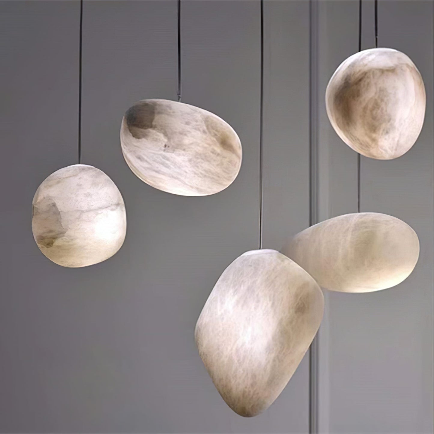 Pebbles Alabaster Hanging light Pendant Lamp