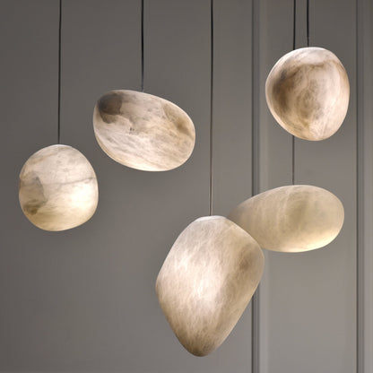 Pebbles Alabaster Hanging light Pendant Lamp