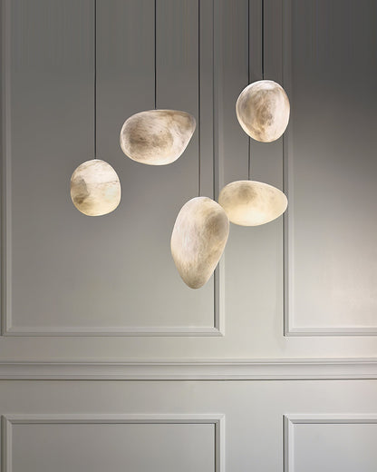 Pebbles Alabaster Hanging light Pendant Lamp