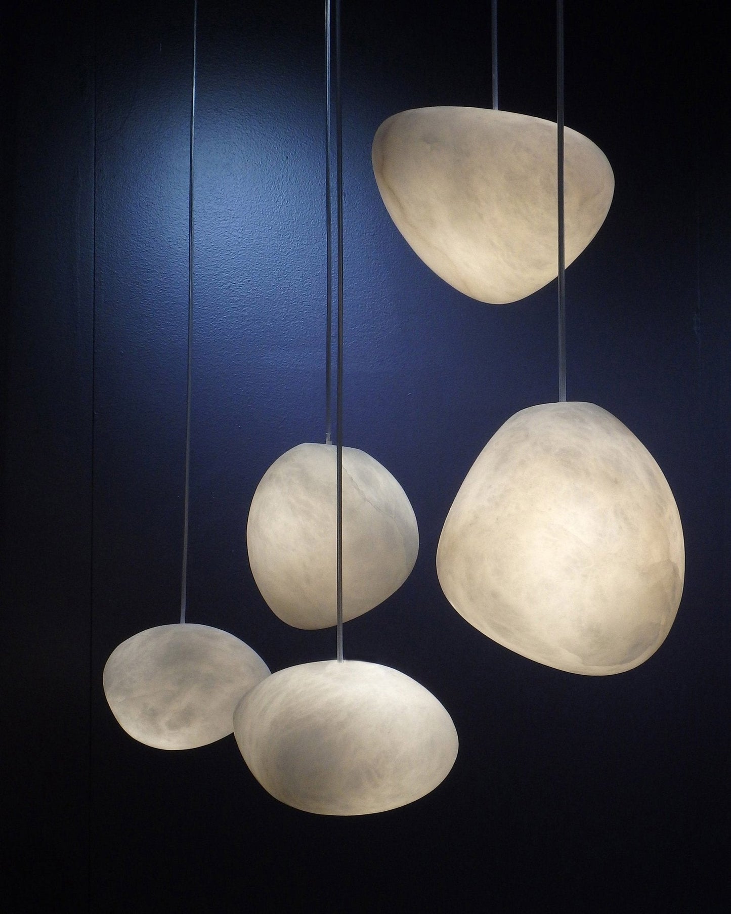 Pebbles Alabaster Hanging light Pendant Lamp