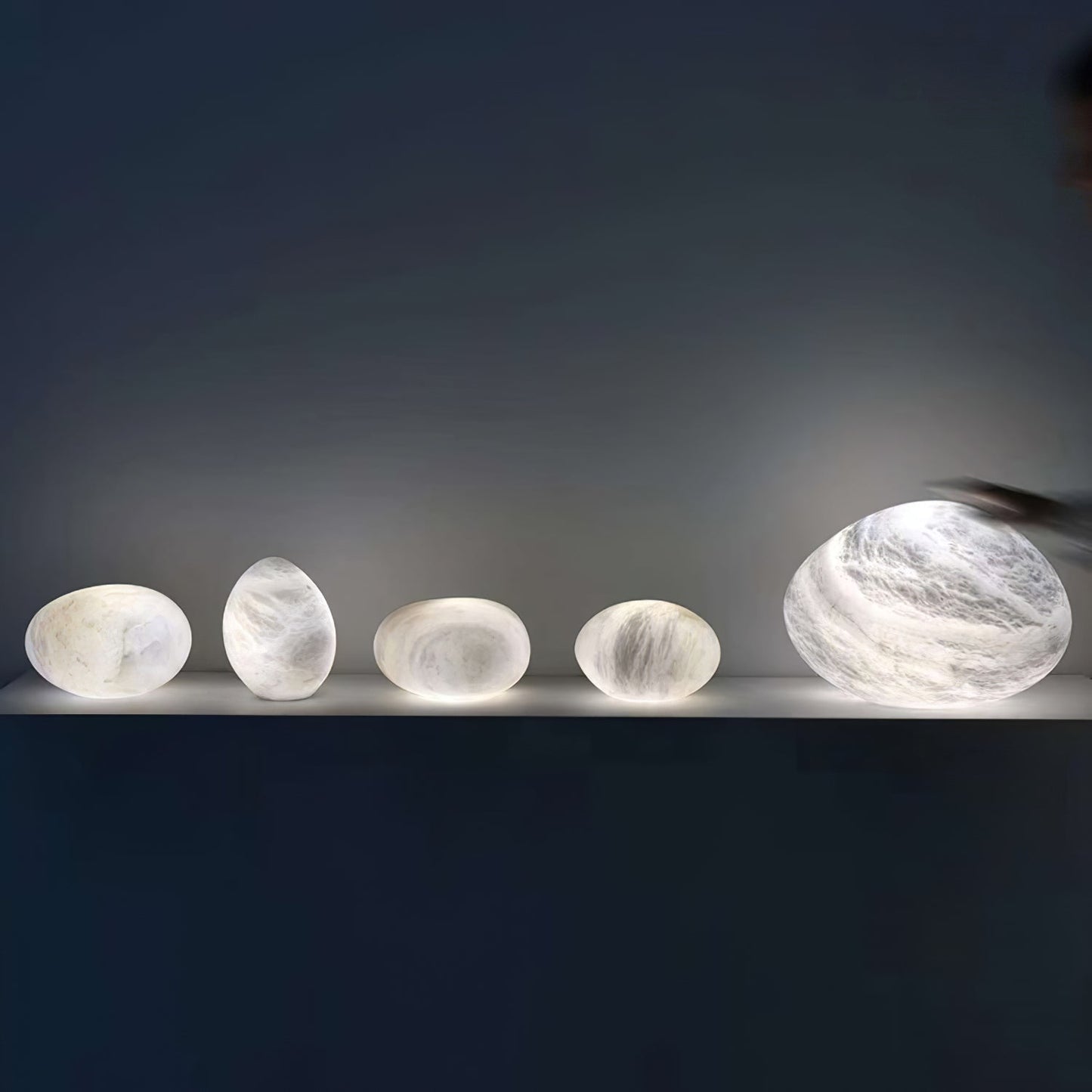 Pebbles Alabaster Hanging light Pendant Lamp