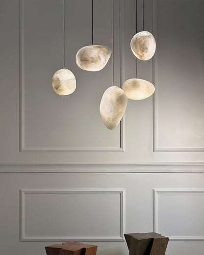 Pebbles Alabaster Hanging light Pendant Lamp