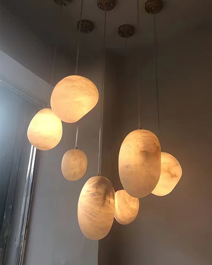 Pebbles Alabaster Hanging light Pendant Lamp