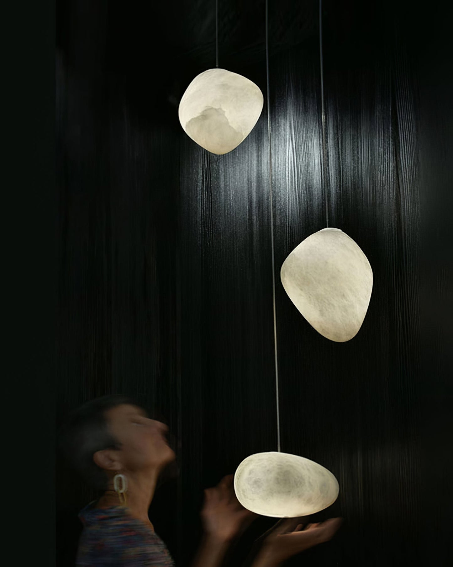 Pebbles Alabaster Hanging light Pendant Lamp