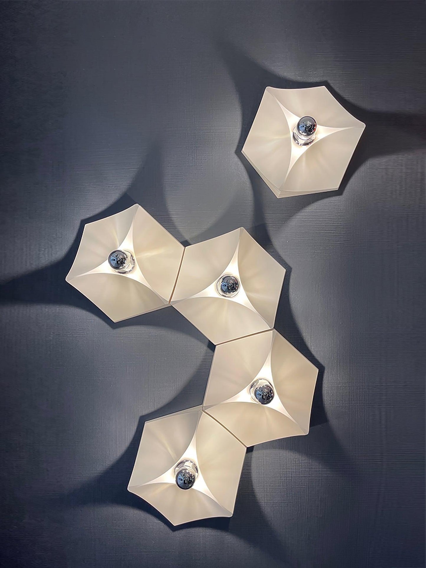Pentagon Combination Sconce Wall Lamp