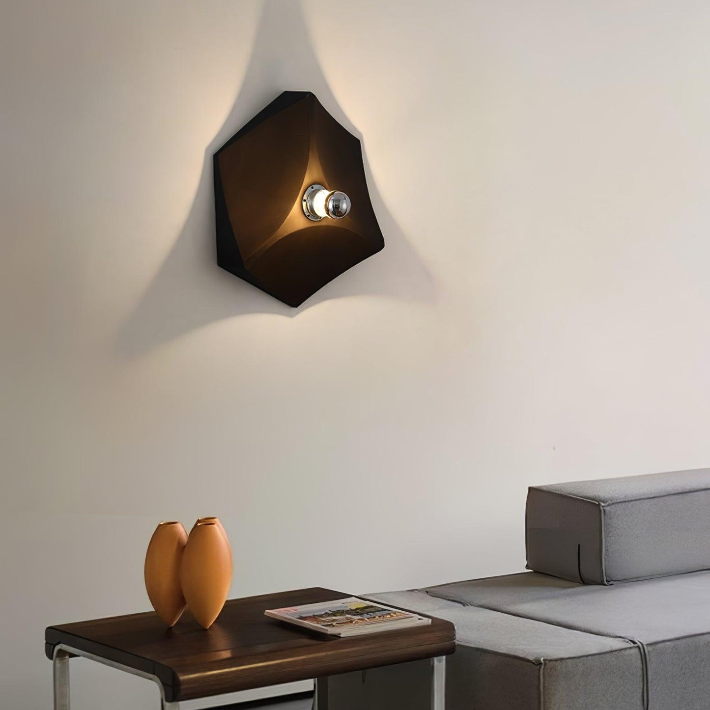 Pentagon Combination Sconce Wall Lamp