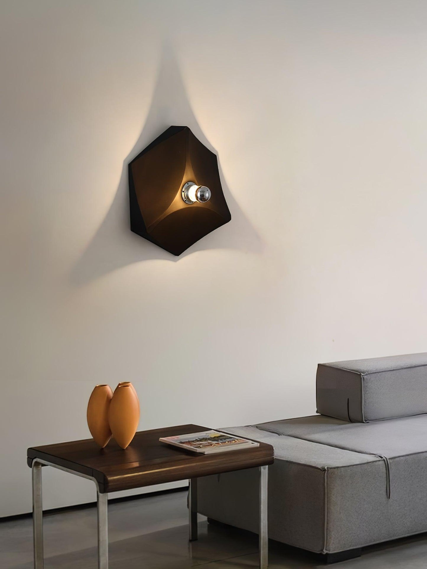 Pentagon Combination Sconce Wall Lamp
