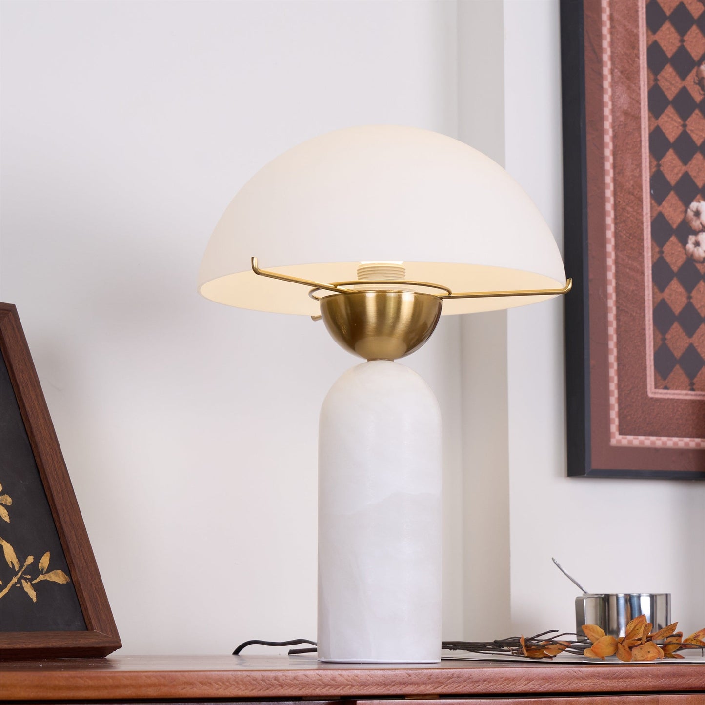 Peono Alabaster Work lamp Table Lamp