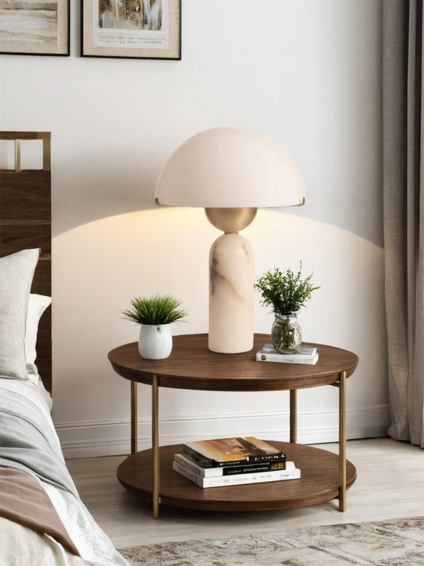 Peono Alabaster Work lamp Table Lamp