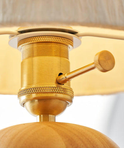 Percy Oak Work lamp Table Lamp