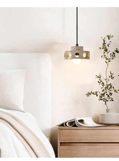 Perfora Travertine Pendant Lamp