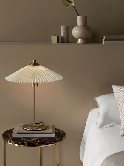 Perla Pleated Work lamp Table Lamp