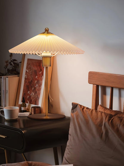 Perla Pleated Work lamp Table Lamp