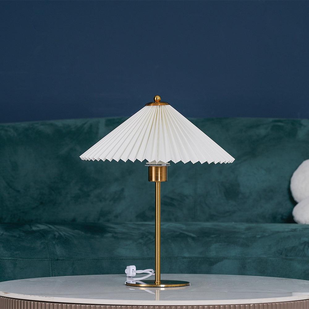 Perla Pleated Work lamp Table Lamp