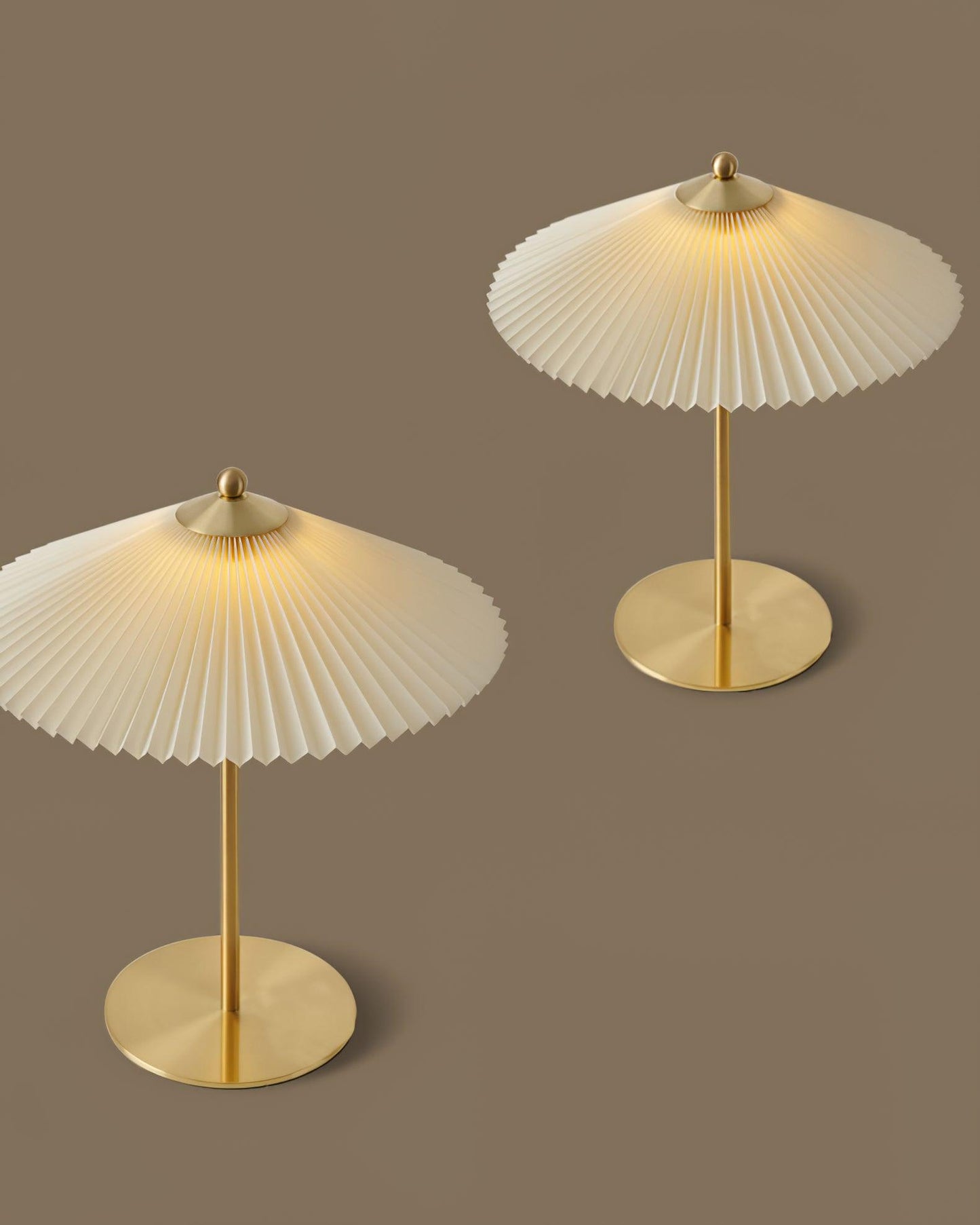 Perla Pleated Work lamp Table Lamp