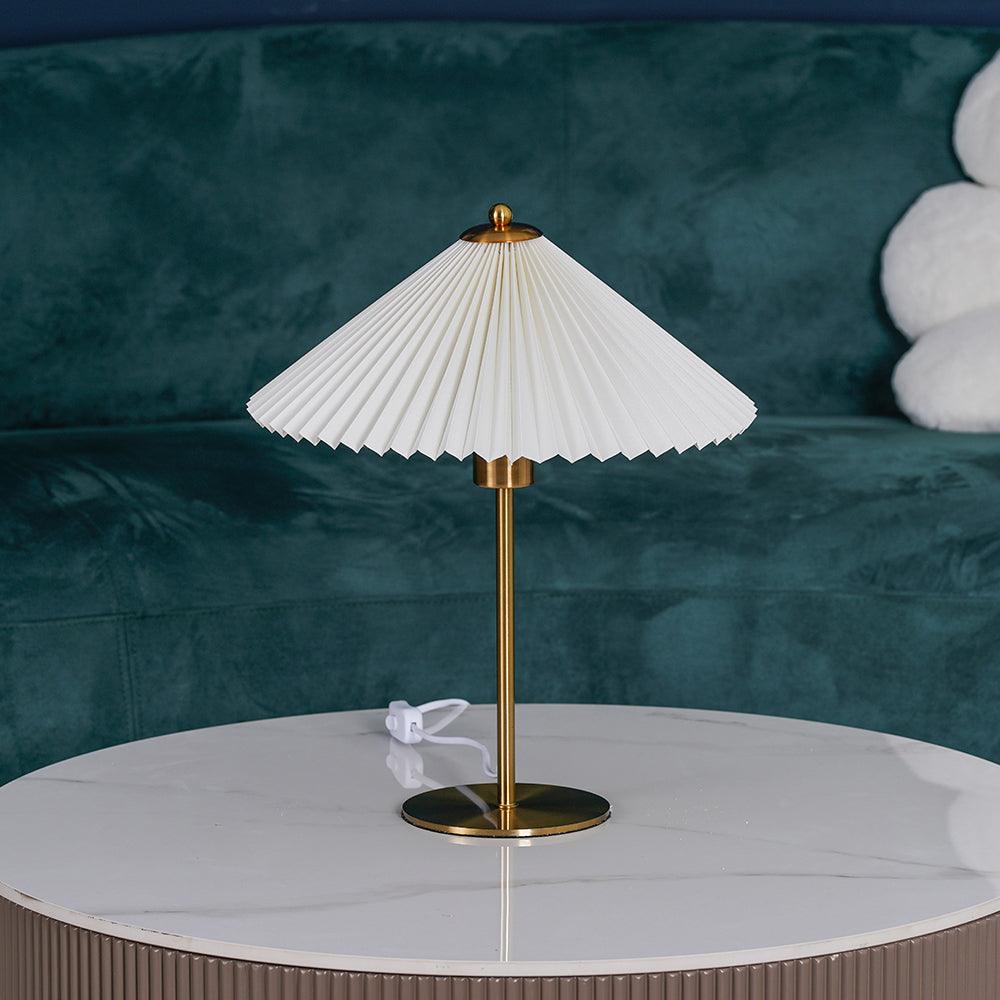 Perla Pleated Work lamp Table Lamp