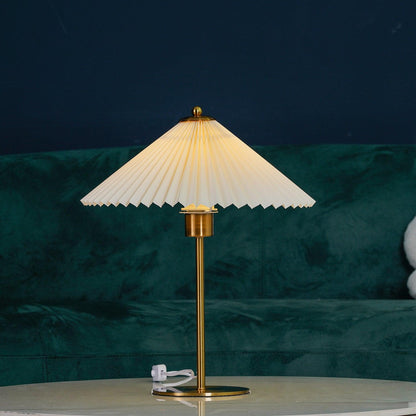 Perla Pleated Work lamp Table Lamp