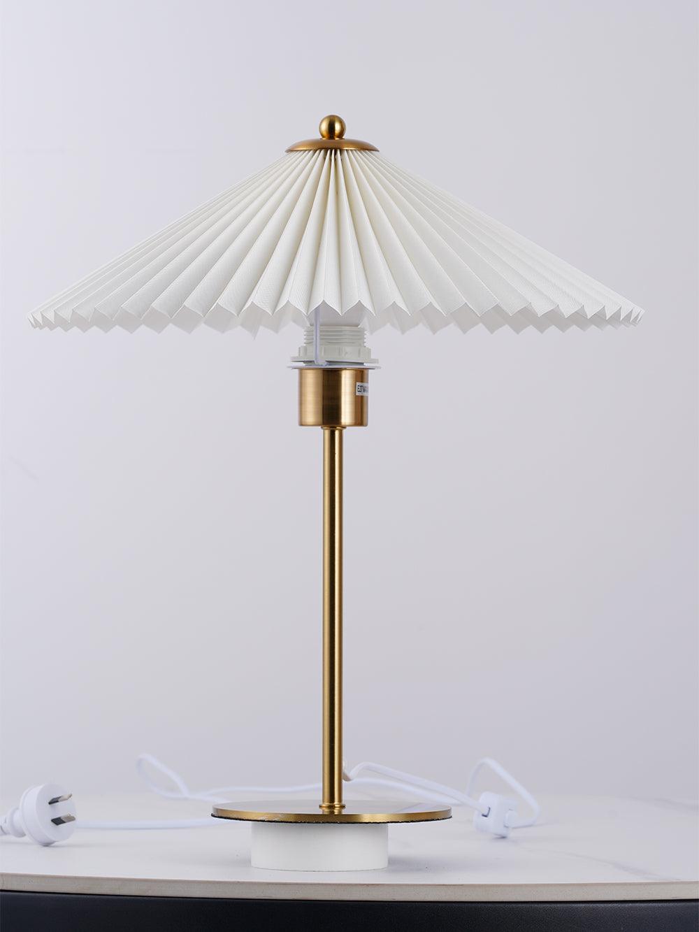 Perla Pleated Work lamp Table Lamp