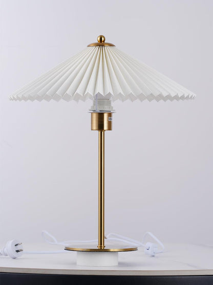 Perla Pleated Work lamp Table Lamp