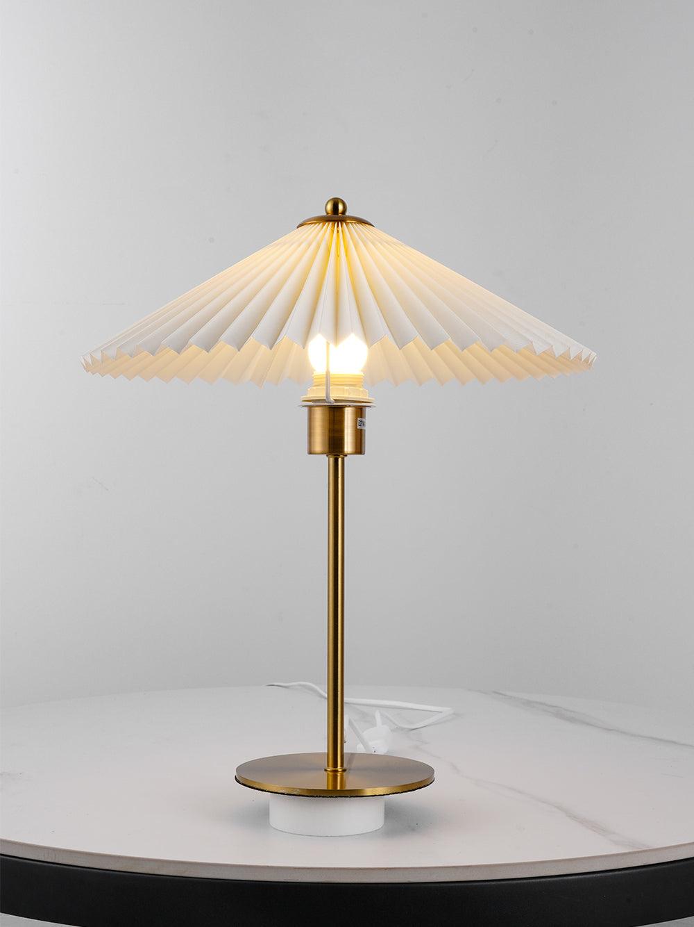 Perla Pleated Work lamp Table Lamp