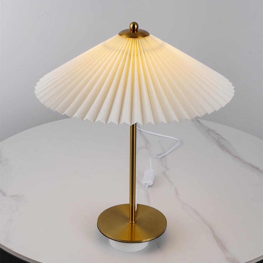 Perla Pleated Work lamp Table Lamp